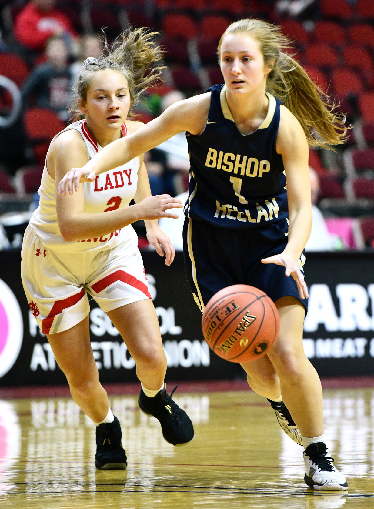 North Scott vs Heelan girls state basketball
